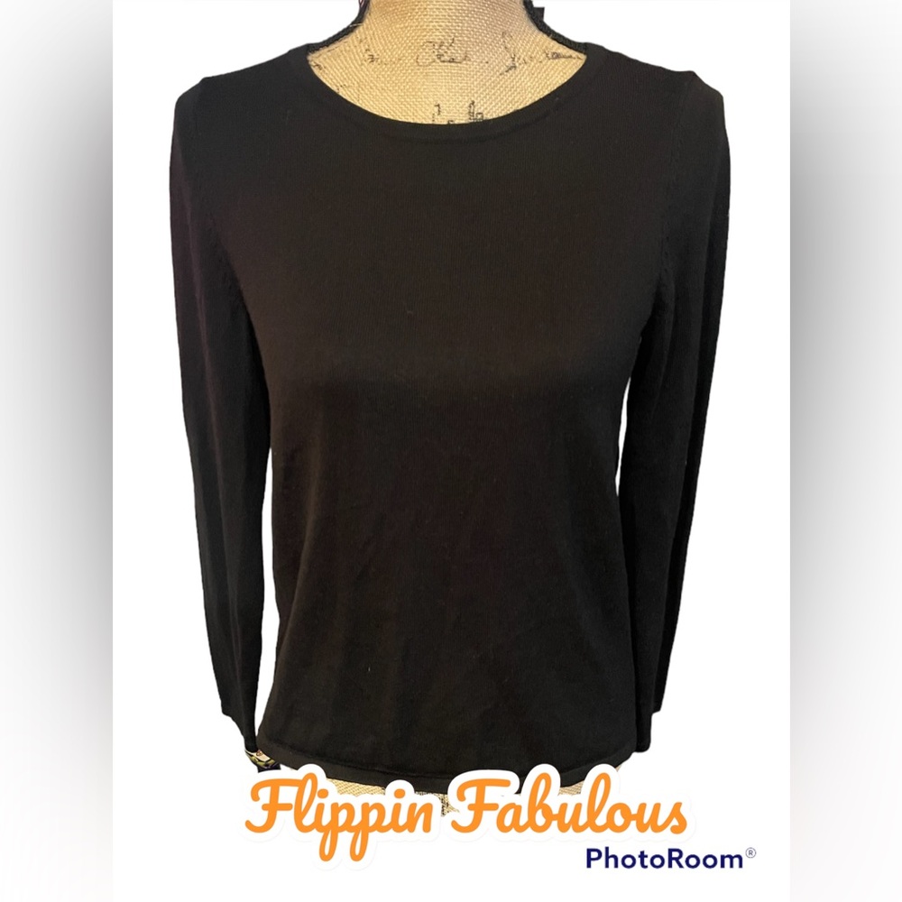 Ann Taylor Women’s Knit Top  Long Sleeve Blouse
